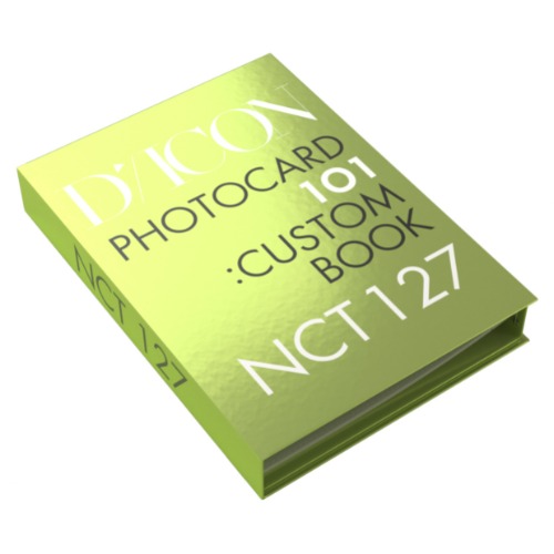 NCT 127 - PHOTOCARD 101:CUSTOM BOOK / DICON