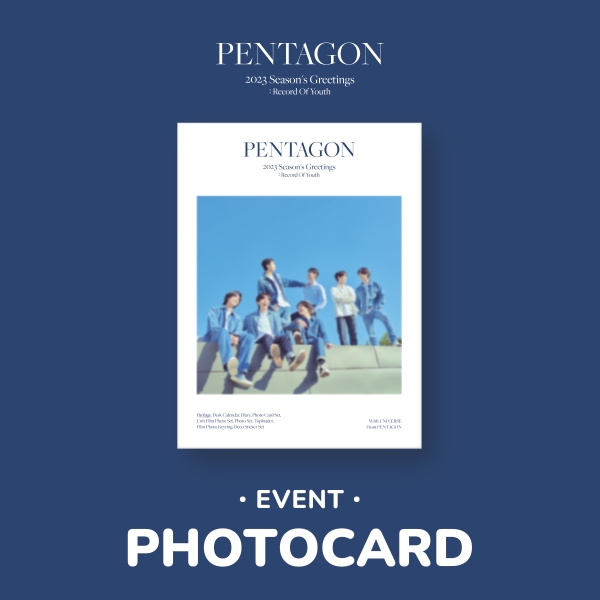 [EVENT] PENTAGON - 2023 SEASON'S GREETINGS [Record Of Youth]
