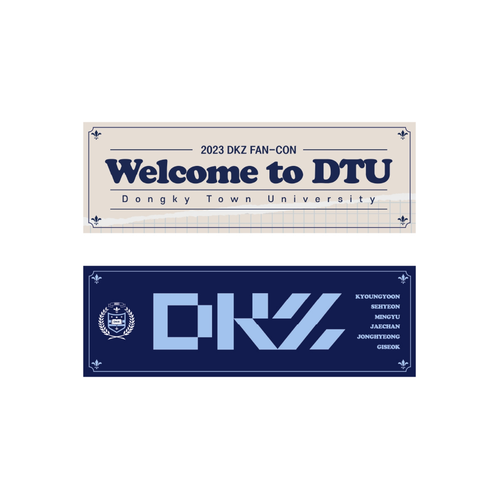 [2/16 출시] DKZ - 06 슬로건 / 2023 FAN CON [Welcome to DTU]