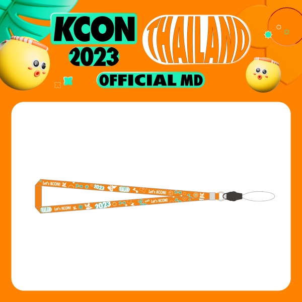 [Released on 4/25] 04 KCON 2023 THAILAND LANYARD - KCON 2023 THAILAND OFFICIAL MD