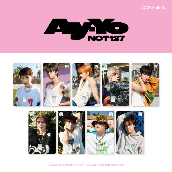 [예약] NCT 127 - 로카모빌리티교통카드 Ay-yo