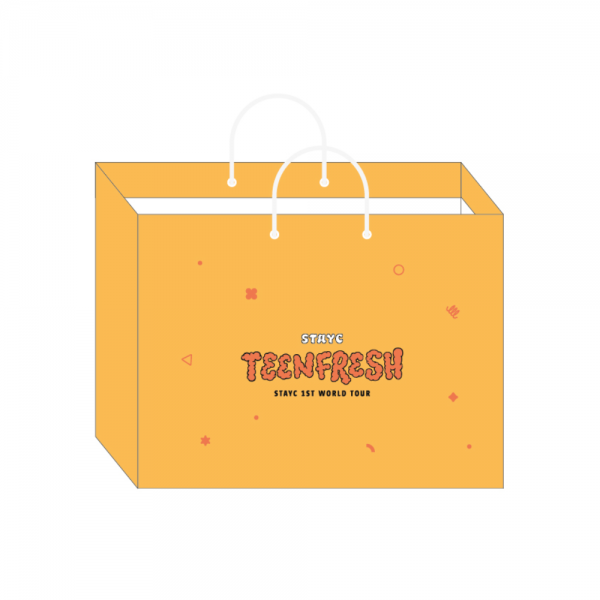 [10/5 출시] 스테이씨 - 10 쇼핑백 / STAYC 1ST WORLD TOUR [TEENFRESH] OFFICIAL MD