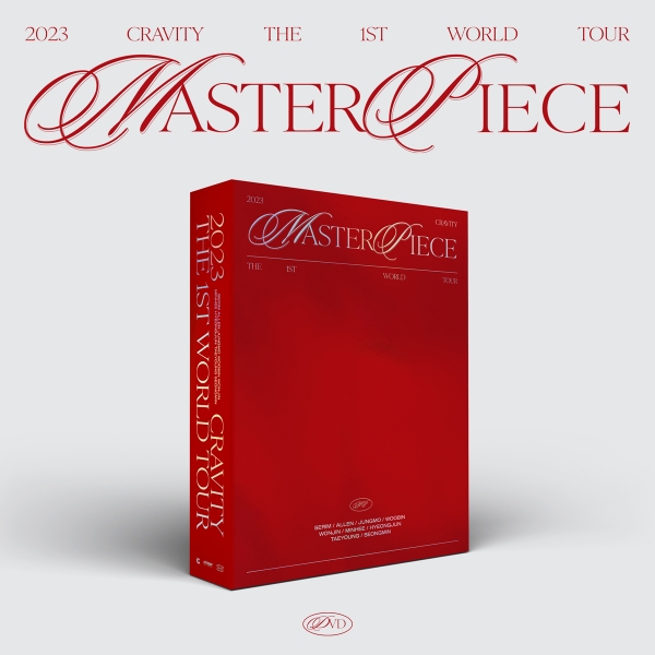 [예약] 크래비티 - 2023 CRAVITY THE 1ST WORLD TOUR [MASTERPIECE] DVD